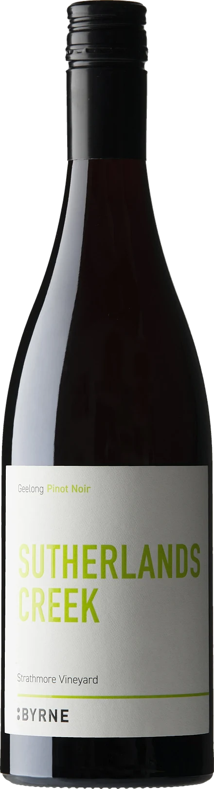 A bottle of Byrne Sutherlands Creek.